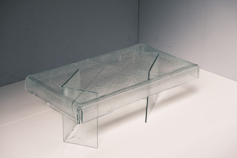 Modair Sandy bruns atelier art craft tetterode glass coffeetable retail display commission reclaimed material sustainable